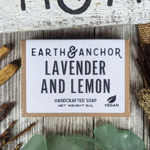 Load image into Gallery viewer, Lavender & Lemon Soap - Earth & Anchor Soap Co.