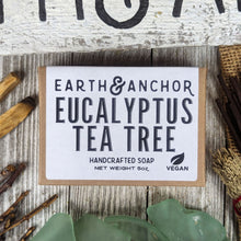 Load image into Gallery viewer, Eucalyptus Tea Tree Soap - Earth & Anchor Soap Co.