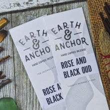Load image into Gallery viewer, Rose & Black Oud Hand Dipped Incense