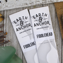 Load image into Gallery viewer, Fiddlehead Hand Dipped Incense Incense