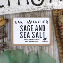 Load image into Gallery viewer, Sage & Sea Salt Soap