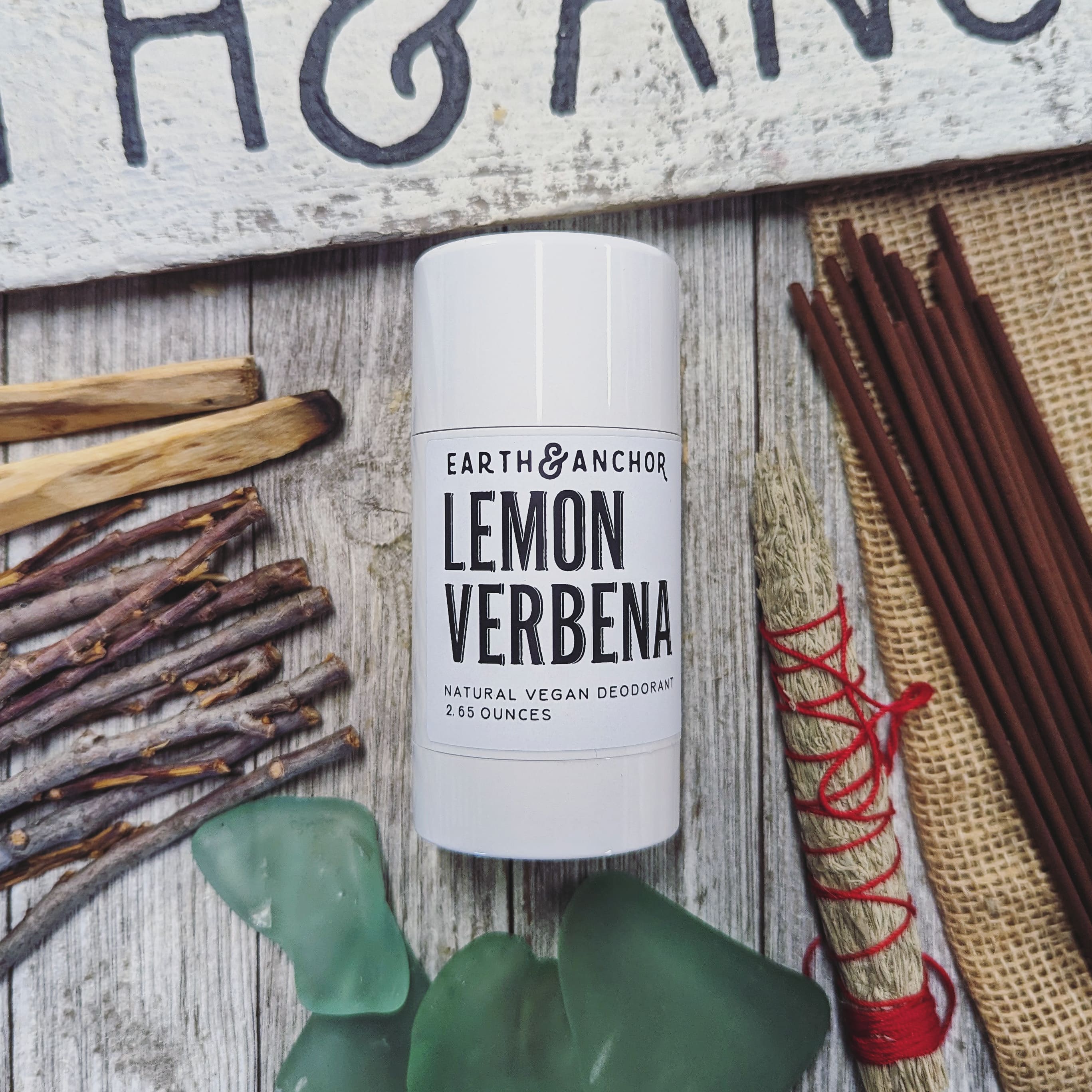 Lemon Verbena Vegan Deodorant – Earth & Anchor Soap Co.
