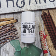 Load image into Gallery viewer, Vegan Deodorant - Sandalwood & Teak - Earth & Anchor Soap Co.