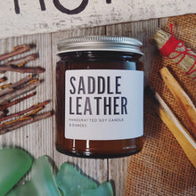 Load image into Gallery viewer, Saddle Leather Candle - Earth & Anchor Soap Co.
