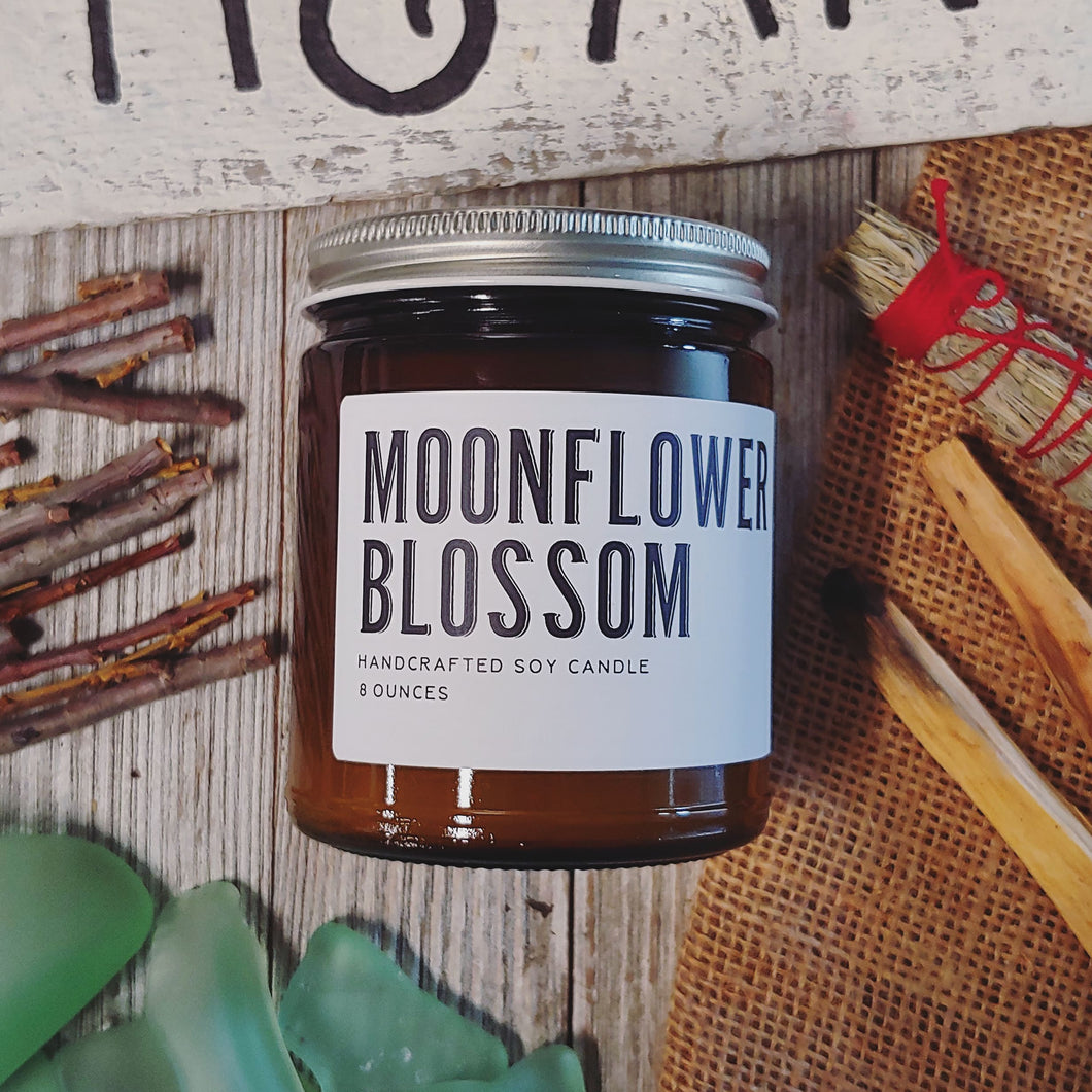 Moonflower Blossom Candle