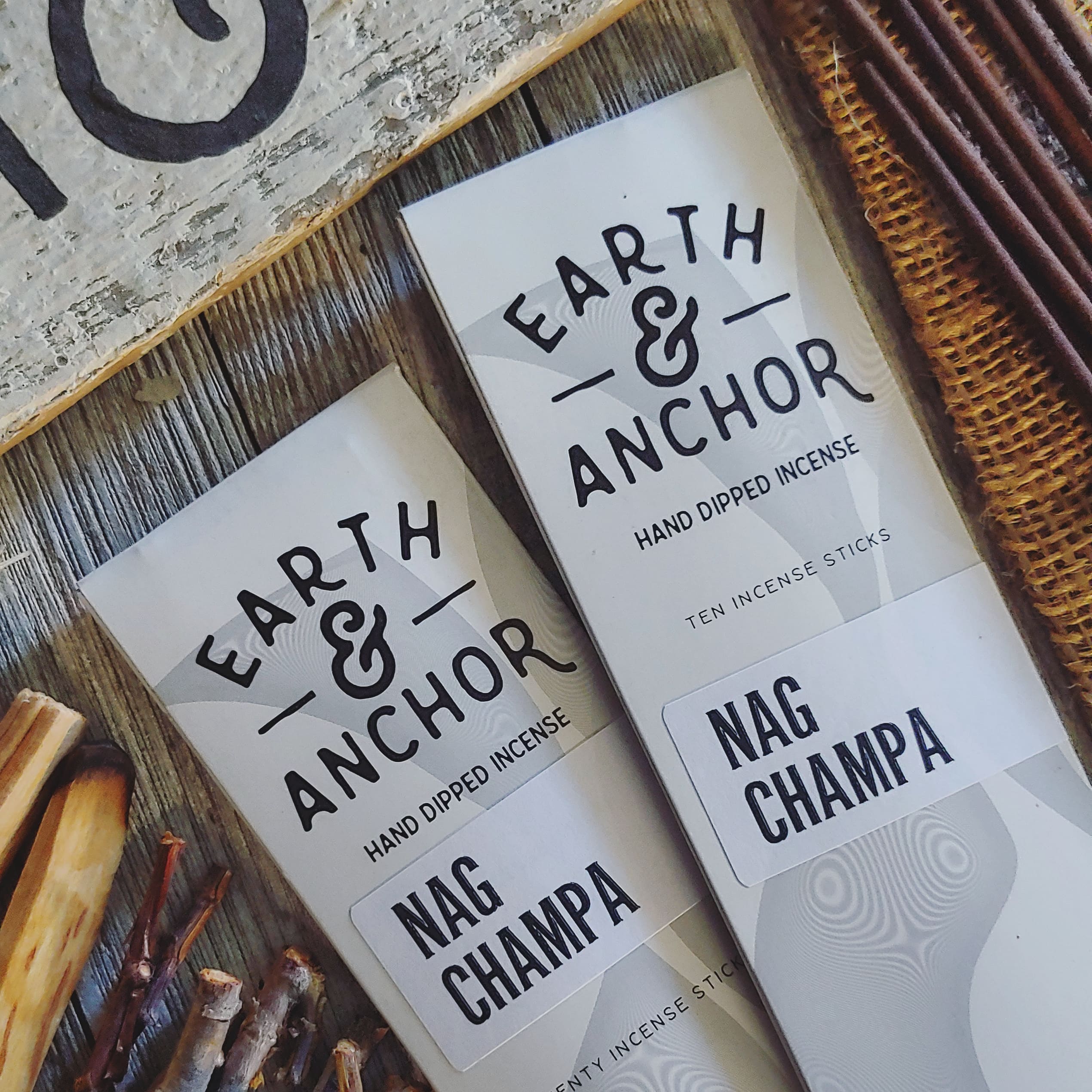 Nag Champa Hand Dipped Incense – Earth & Anchor Soap Co.