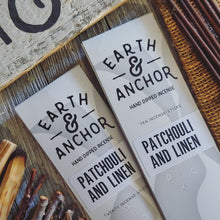 Load image into Gallery viewer, Patchouli & Linen Incense - Earth & Anchor Soap Co.