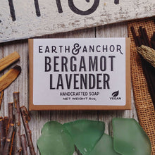 Load image into Gallery viewer, Bergamot & Lavender Soap - Earth & Anchor Soap Co.