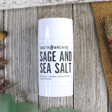 Load image into Gallery viewer, Sage &amp; Sea Salt Vegan Deodorant
