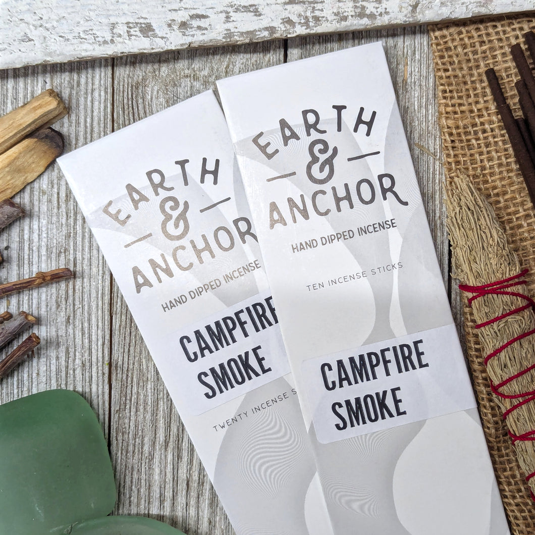 Campfire Smoke Hand Dipped Incense