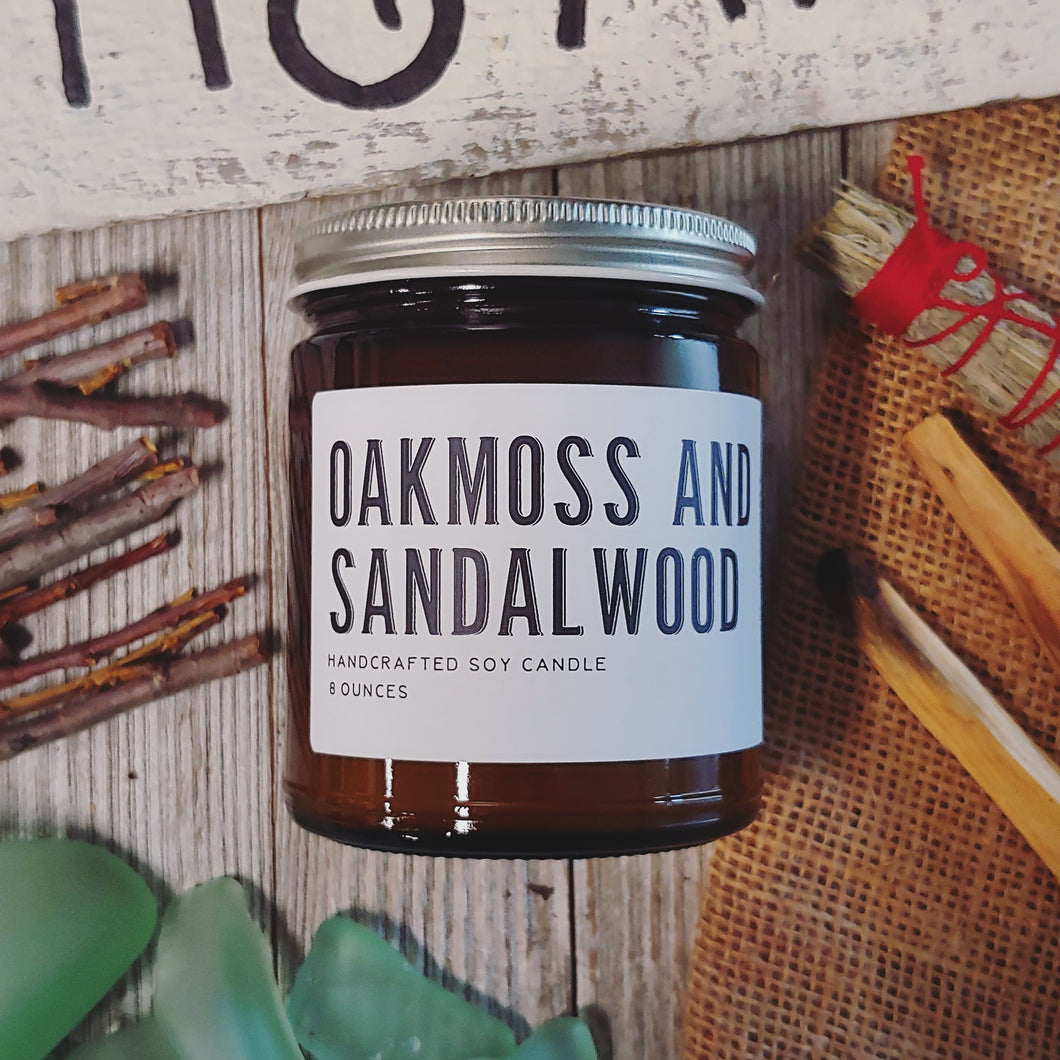 Oakmoss & Sandalwood Candle