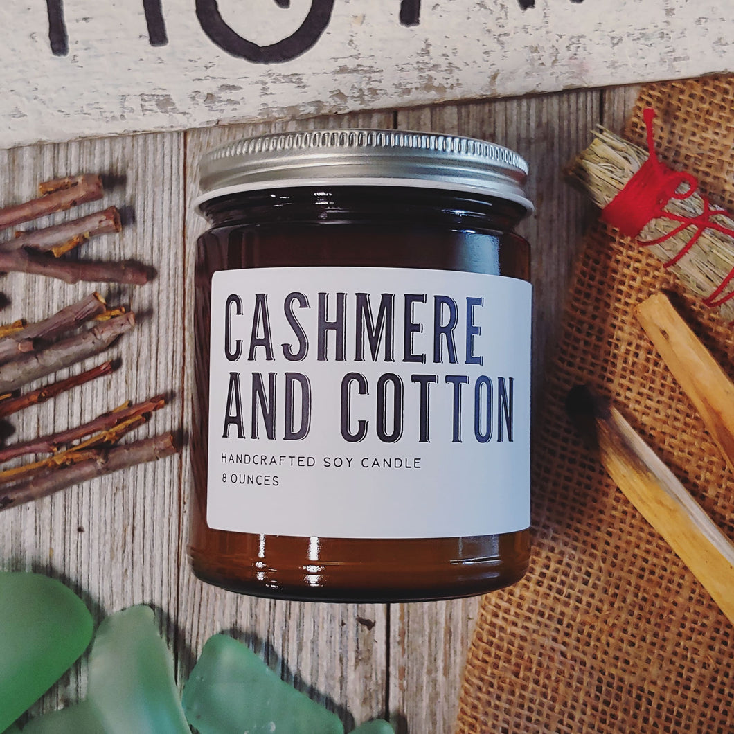 Cashmere & Cotton Soy Candle