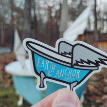 Load image into Gallery viewer, Flying Bathtub Sticker
