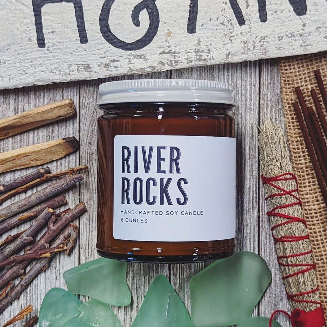 River Rocks Soy Candle