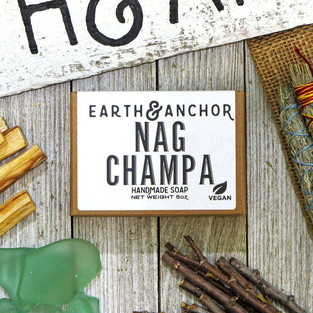 Nag Champa Soap – Earth & Anchor Soap Co.